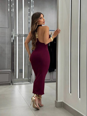 Vestido Lisboa - Vinho