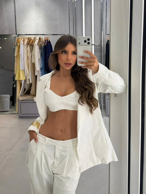 Conjunto Odette - Branco